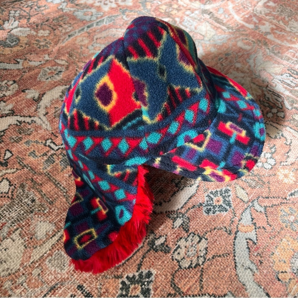 Colorful Patterned Outdoor Hat - Picture 2 of 5